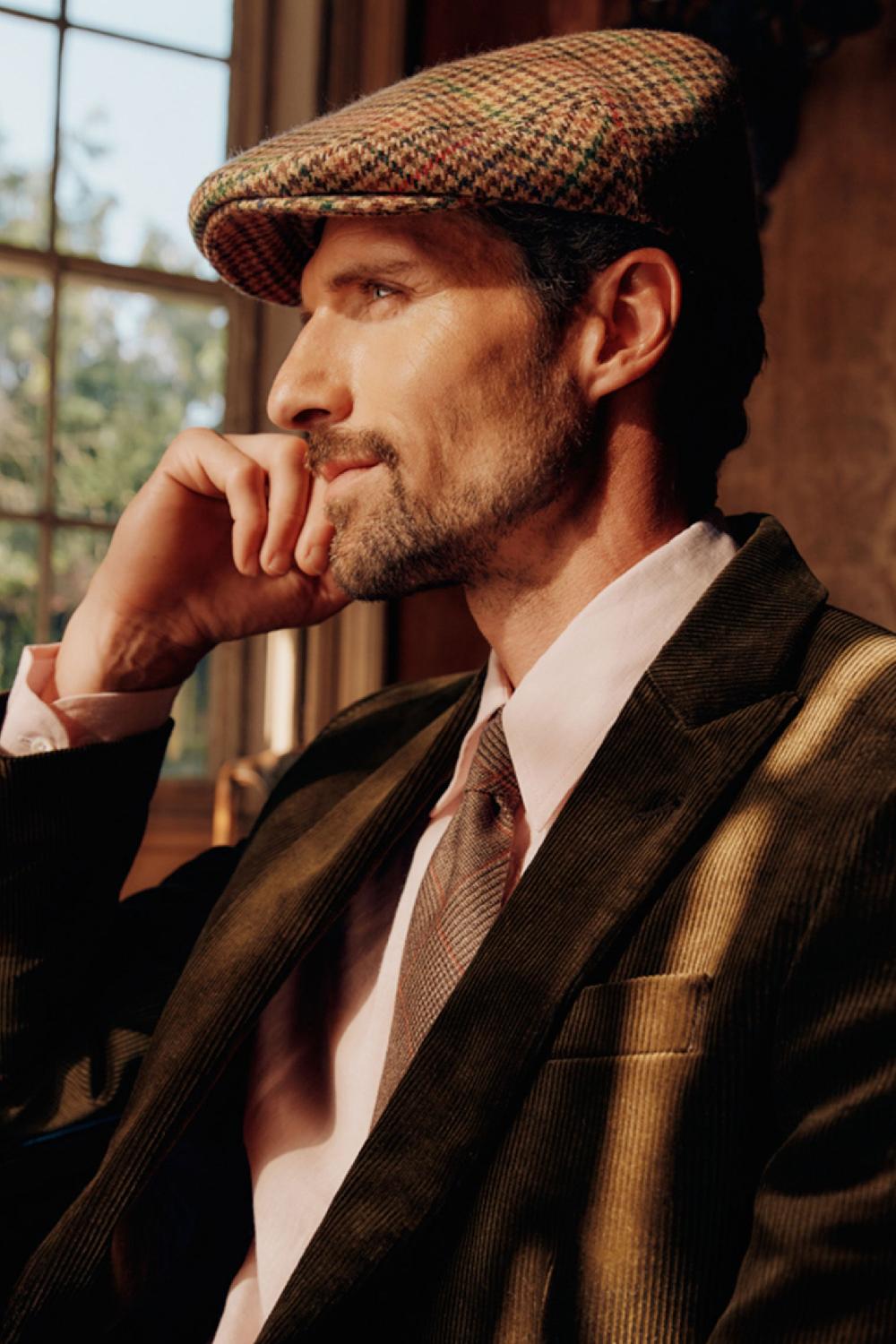 Lock & Co Hatters Gill Cashmere Flat Cap