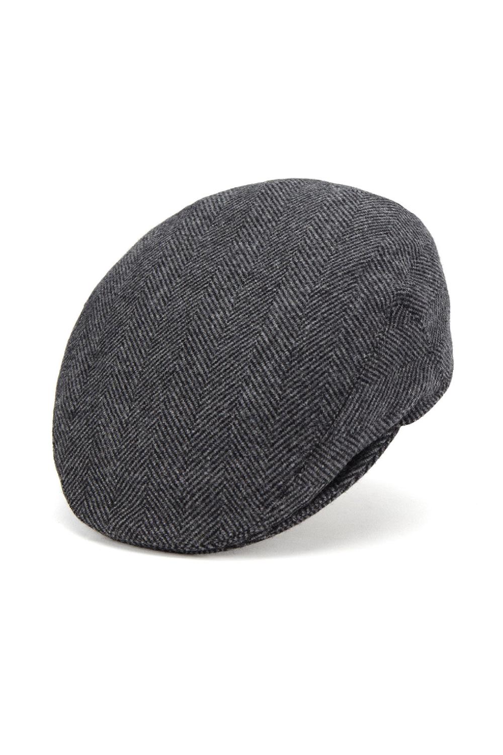 Lock & Co Hatters Gill Wool Tweed Flat Cap