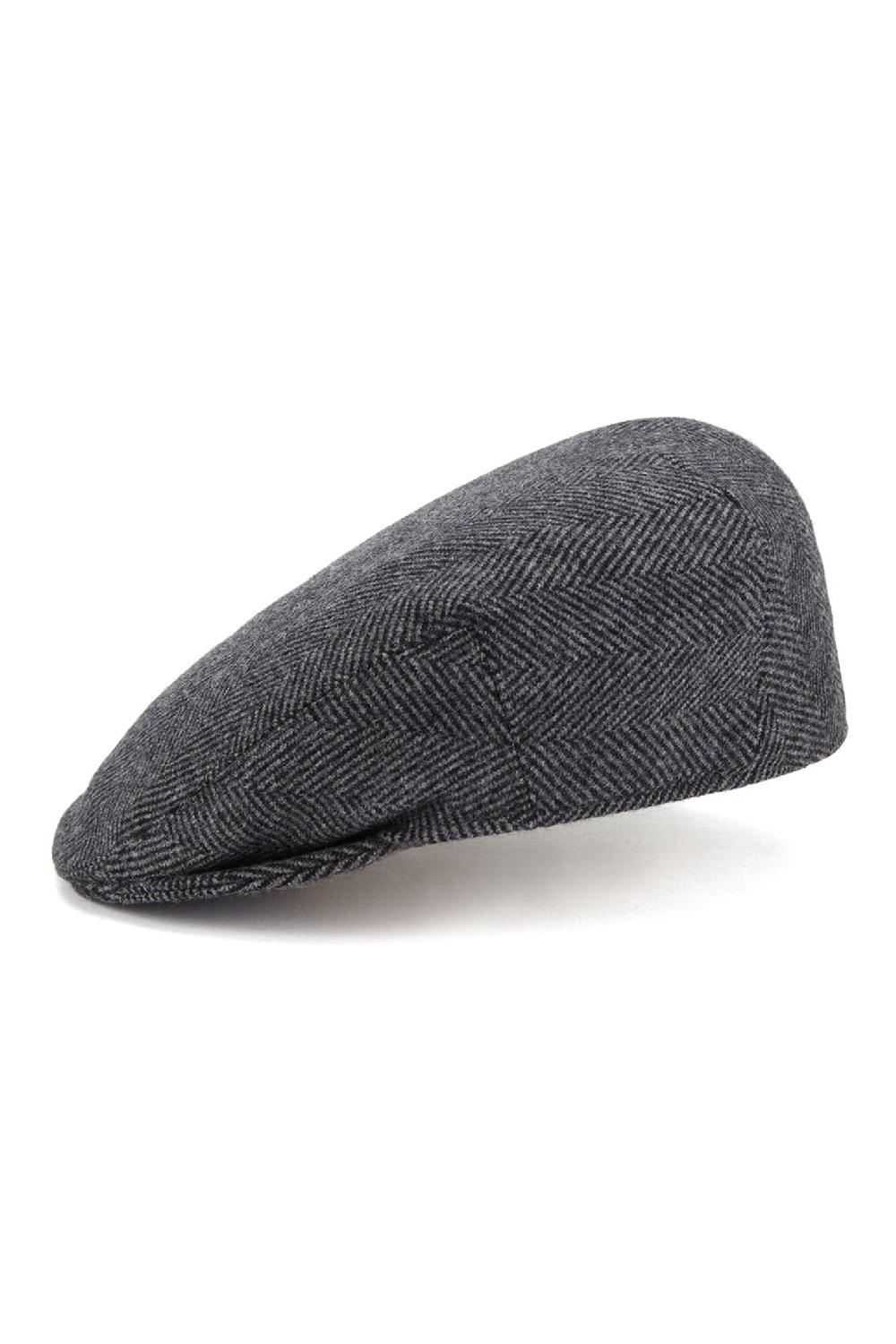 Lock & Co Hatters Gill Wool Tweed Flat Cap