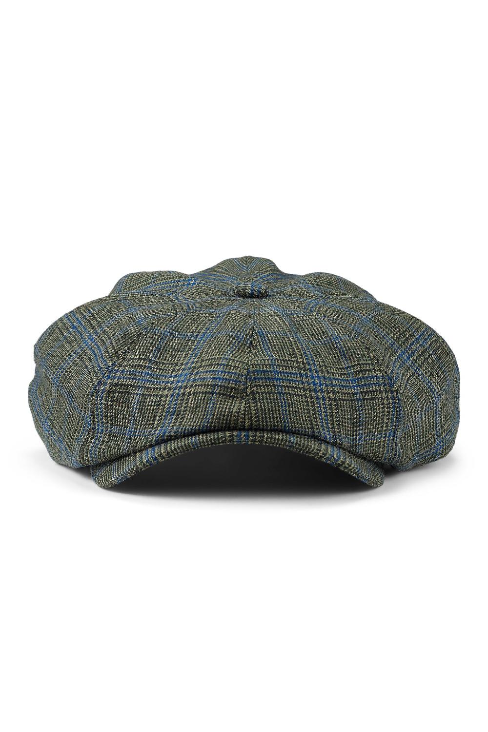 Lock & Co Hatters Highgrove Green Wool Bakerboy Cap