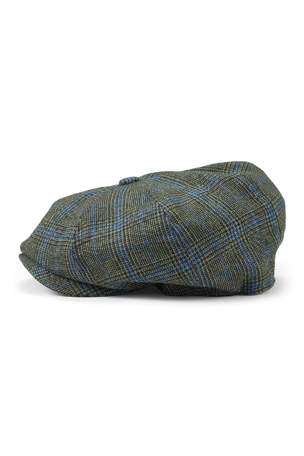 Lock & Co Hatters Highgrove Green Wool Bakerboy Cap