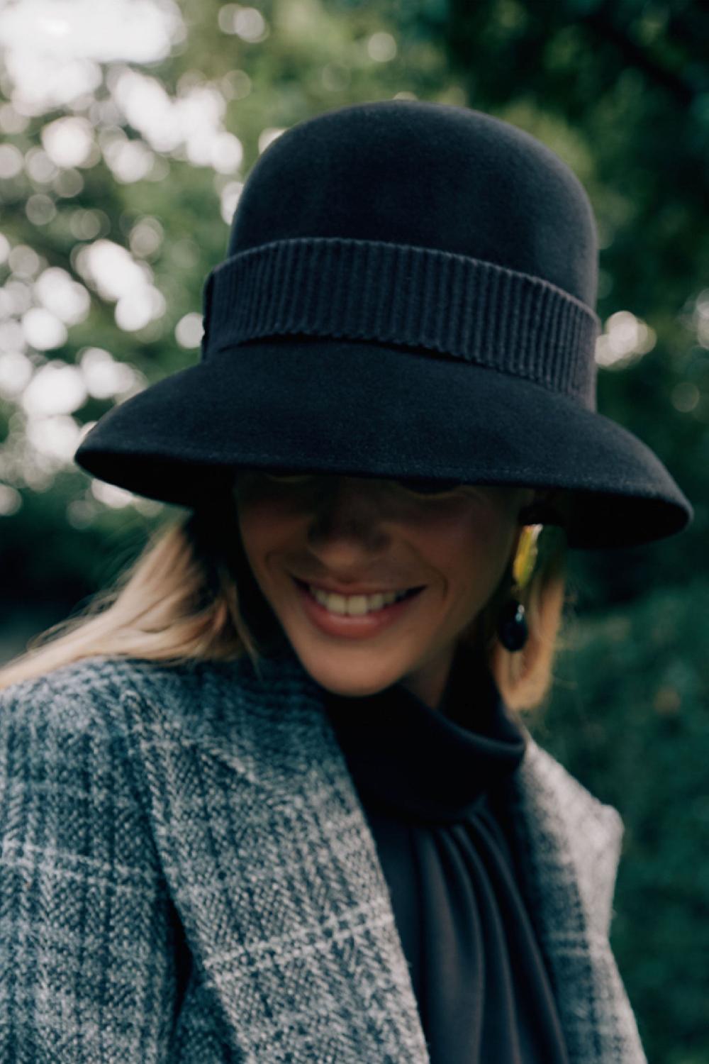 lock & co hatters Hogarth Felt Cloche