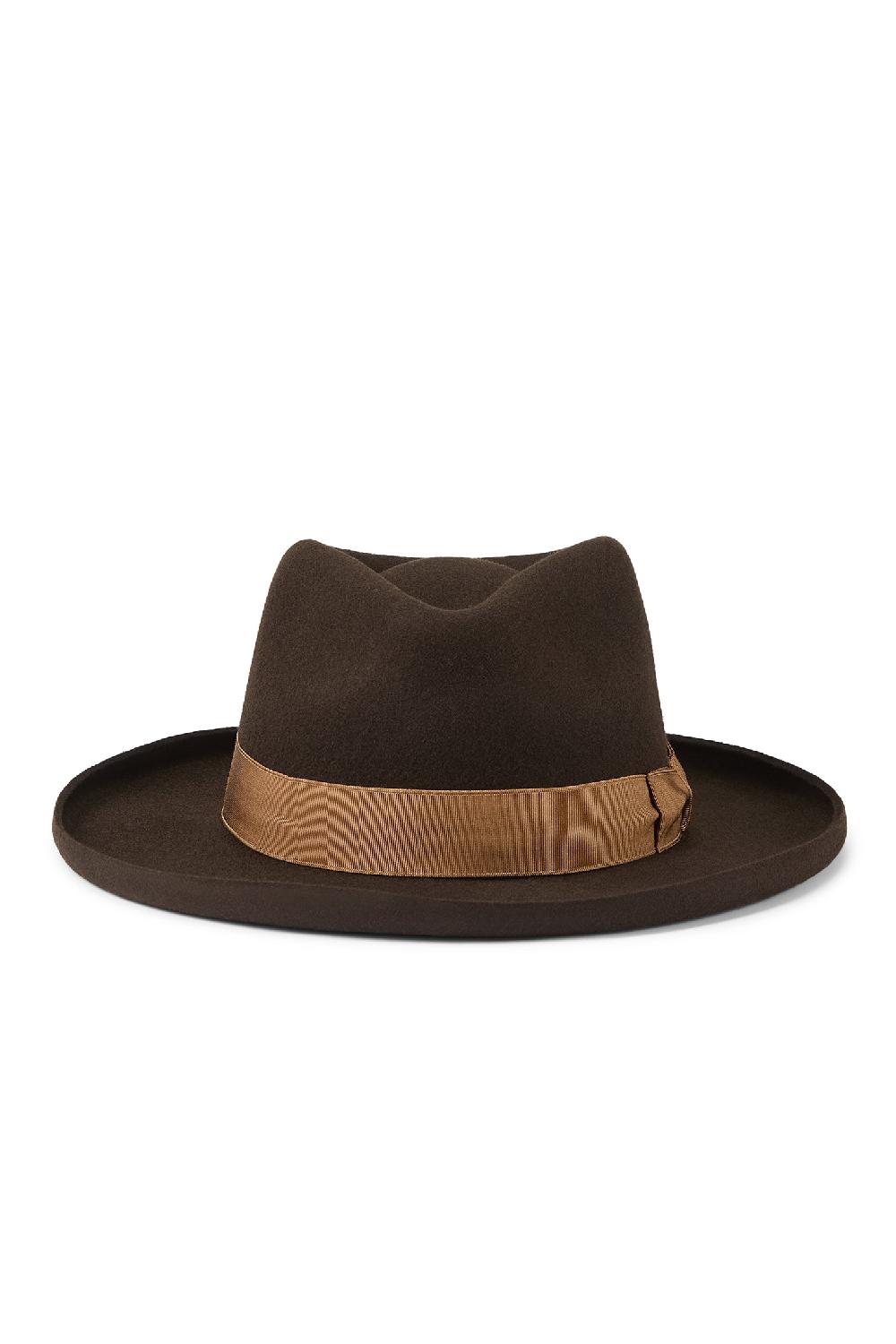 Lock & Co Hatters Jojo Brown Wool Fedora Hat