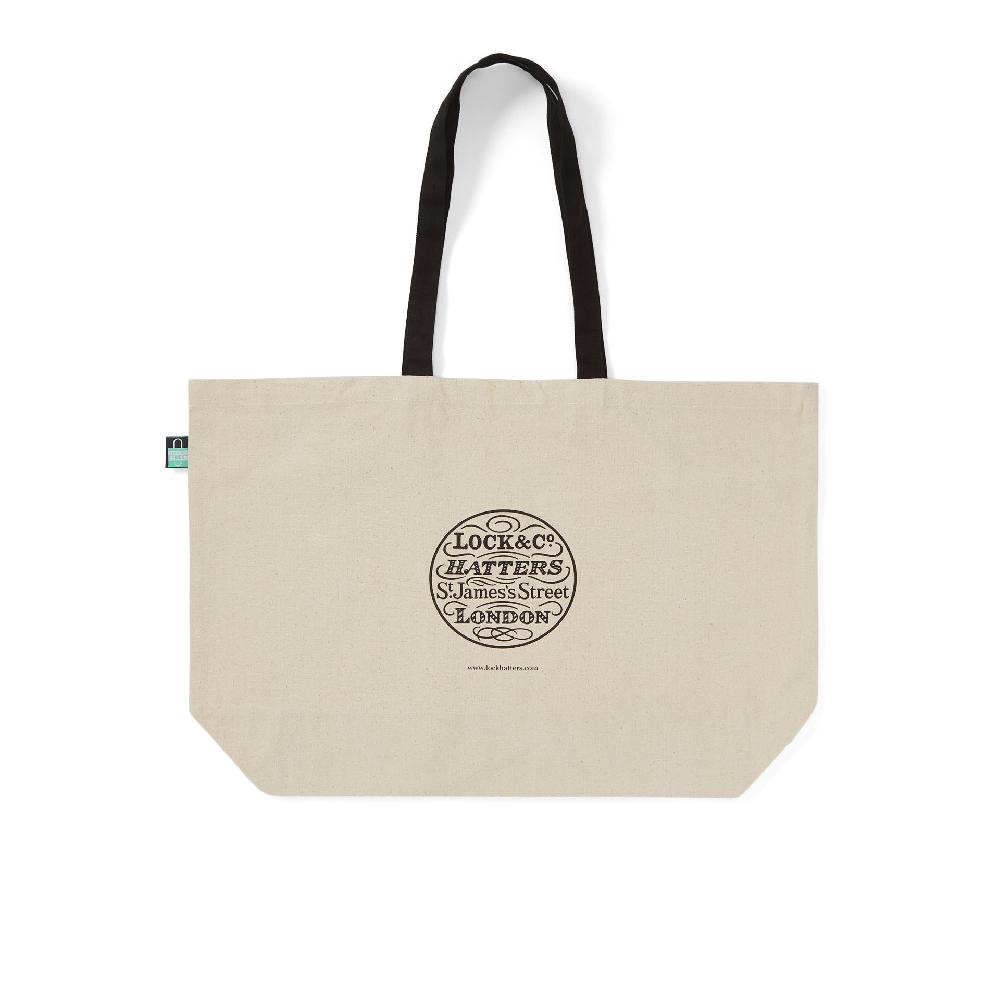 lock & co hatters Large Canvas Bag With Lock & Co. Logo
