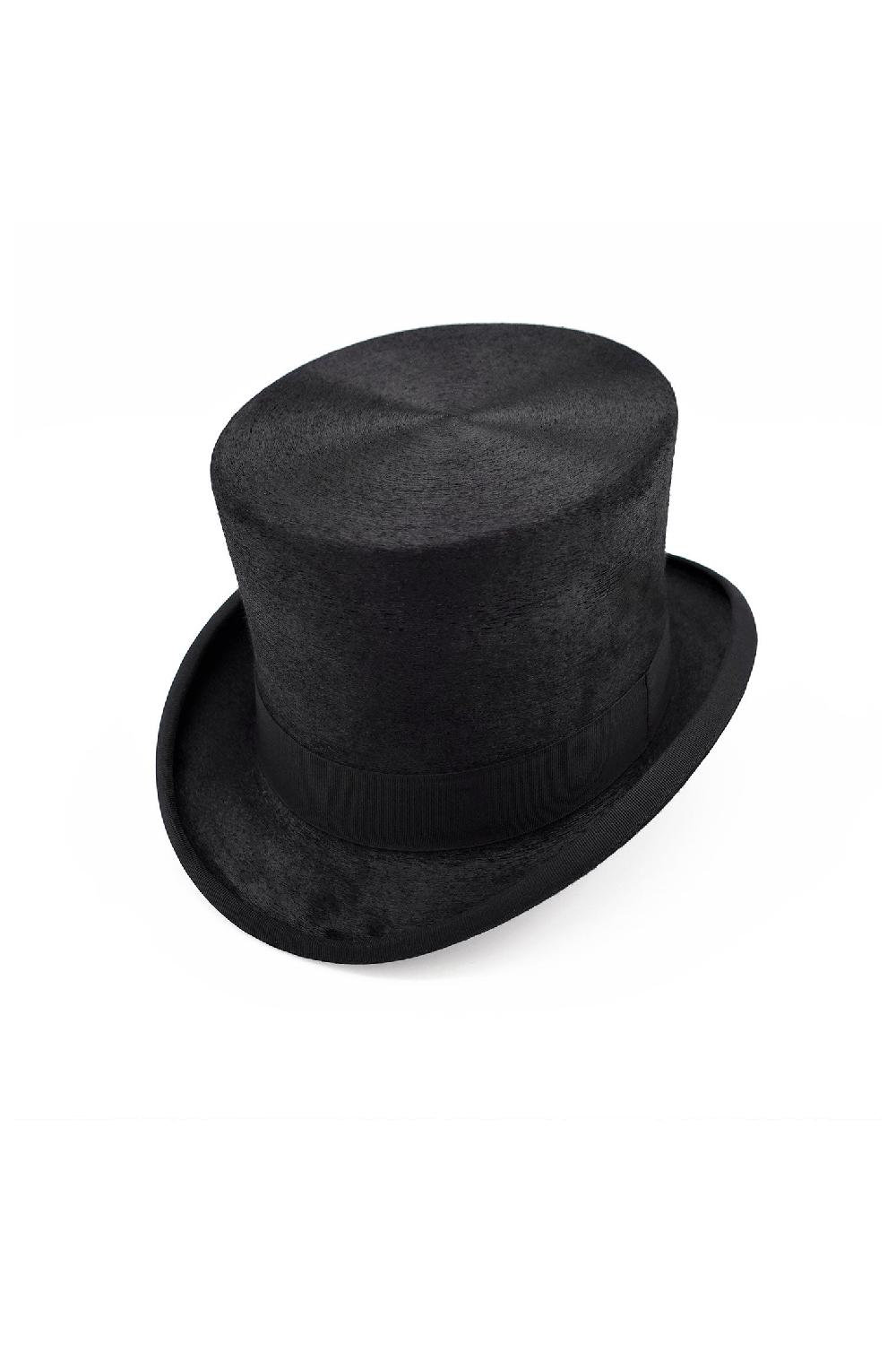 lock & co hatters Mayfair Black Felt Top Hat