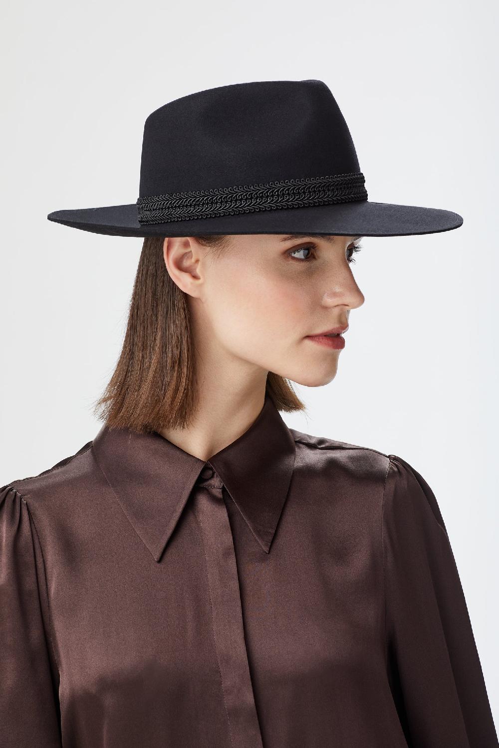 lock & co hatters Meredith Escorial Wool Fedora Hat