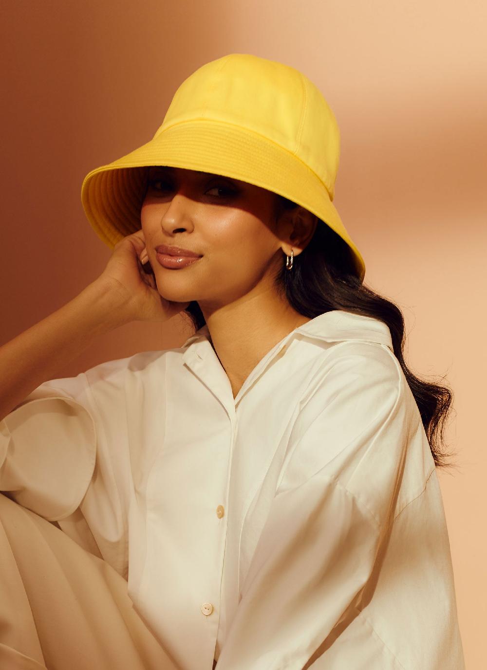 Lock & Co Hatters Nina Yellow Sun Hat