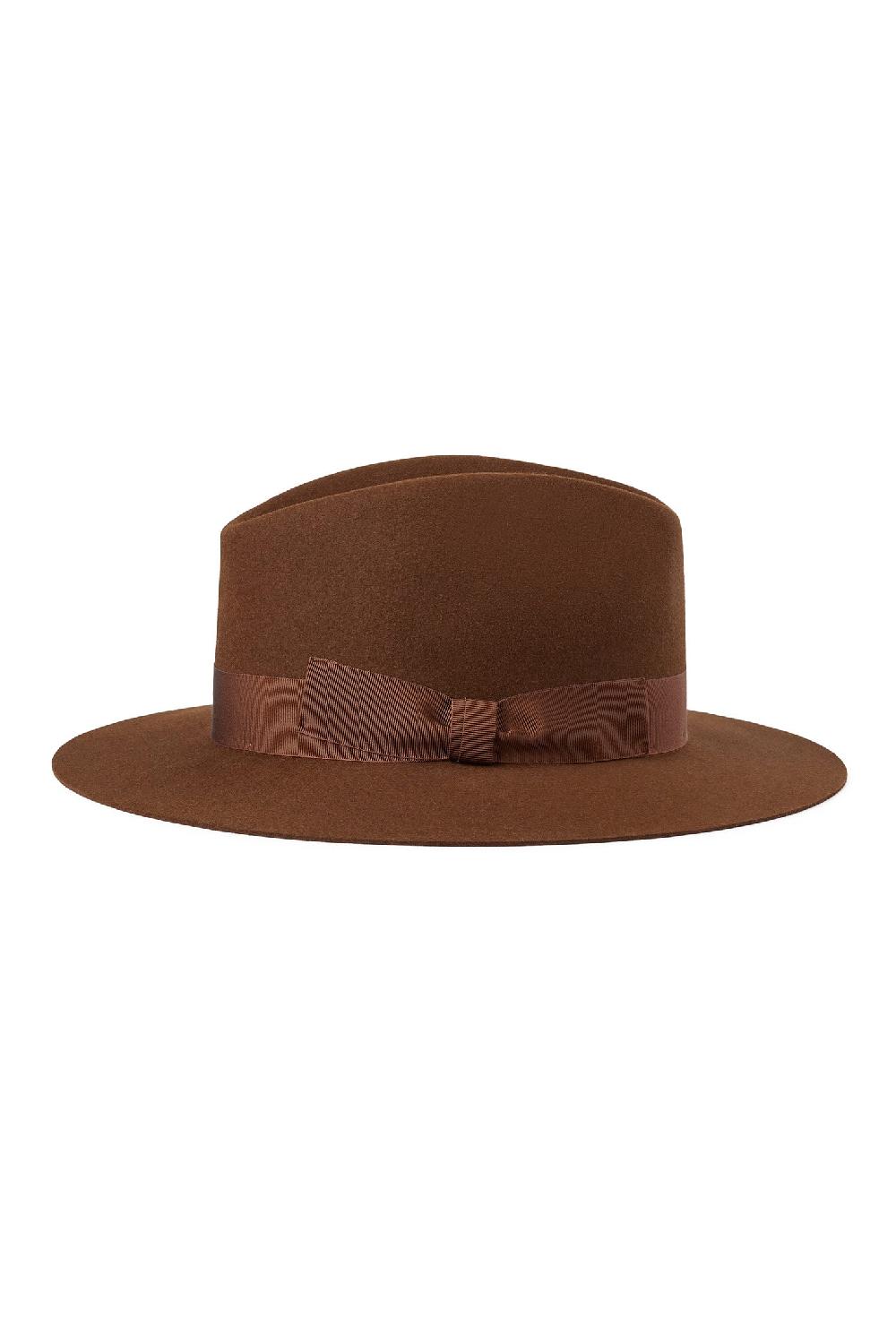 Lock & Co Hatters Noah Brown Felt Trilby Hat