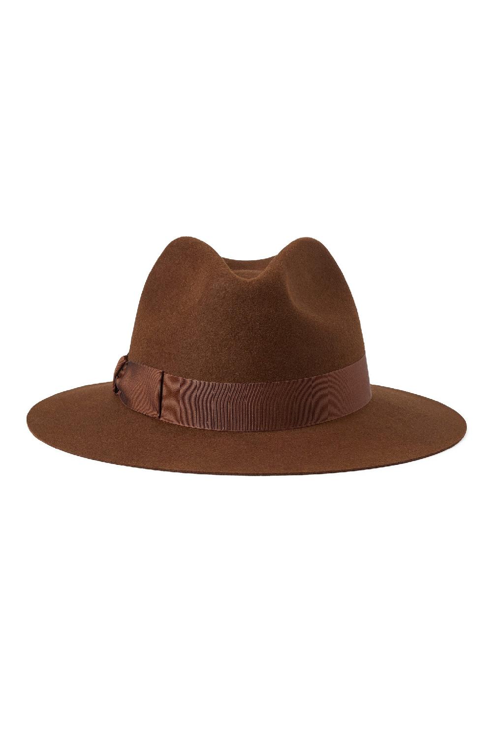 Lock & Co Hatters Noah Brown Felt Trilby Hat