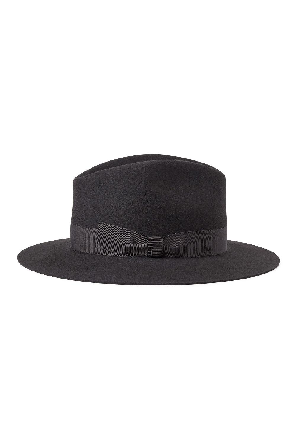 Lock & Co Hatters Noah Dark Grey Felt Trilby Hat
