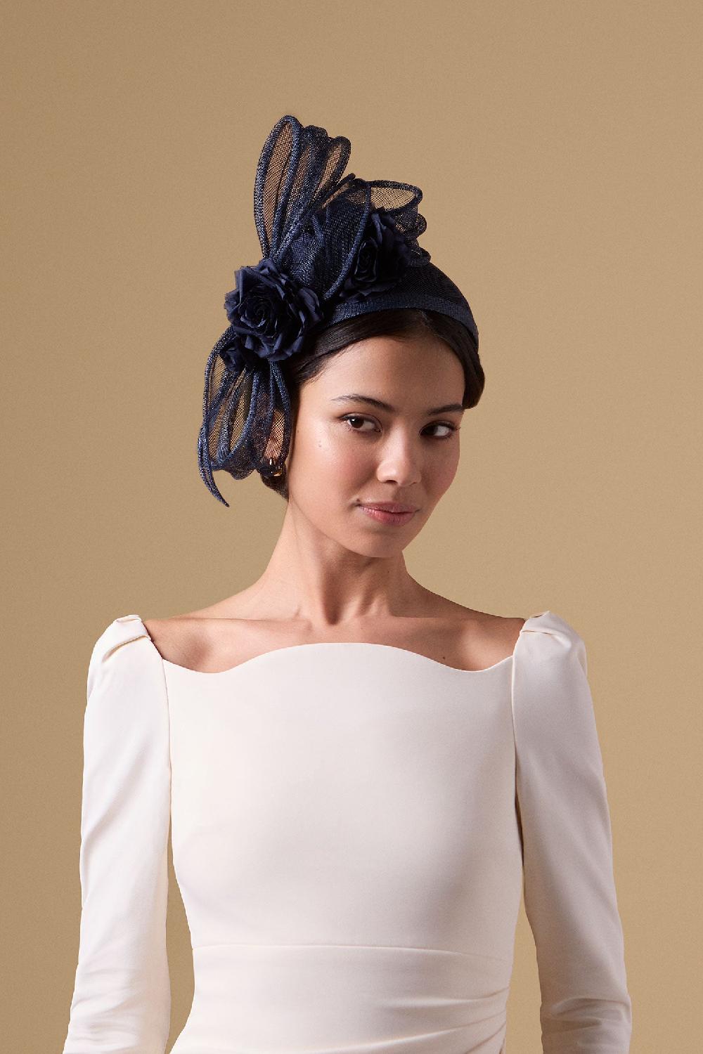 Lock & Co Hatters Pisces Navy Headband