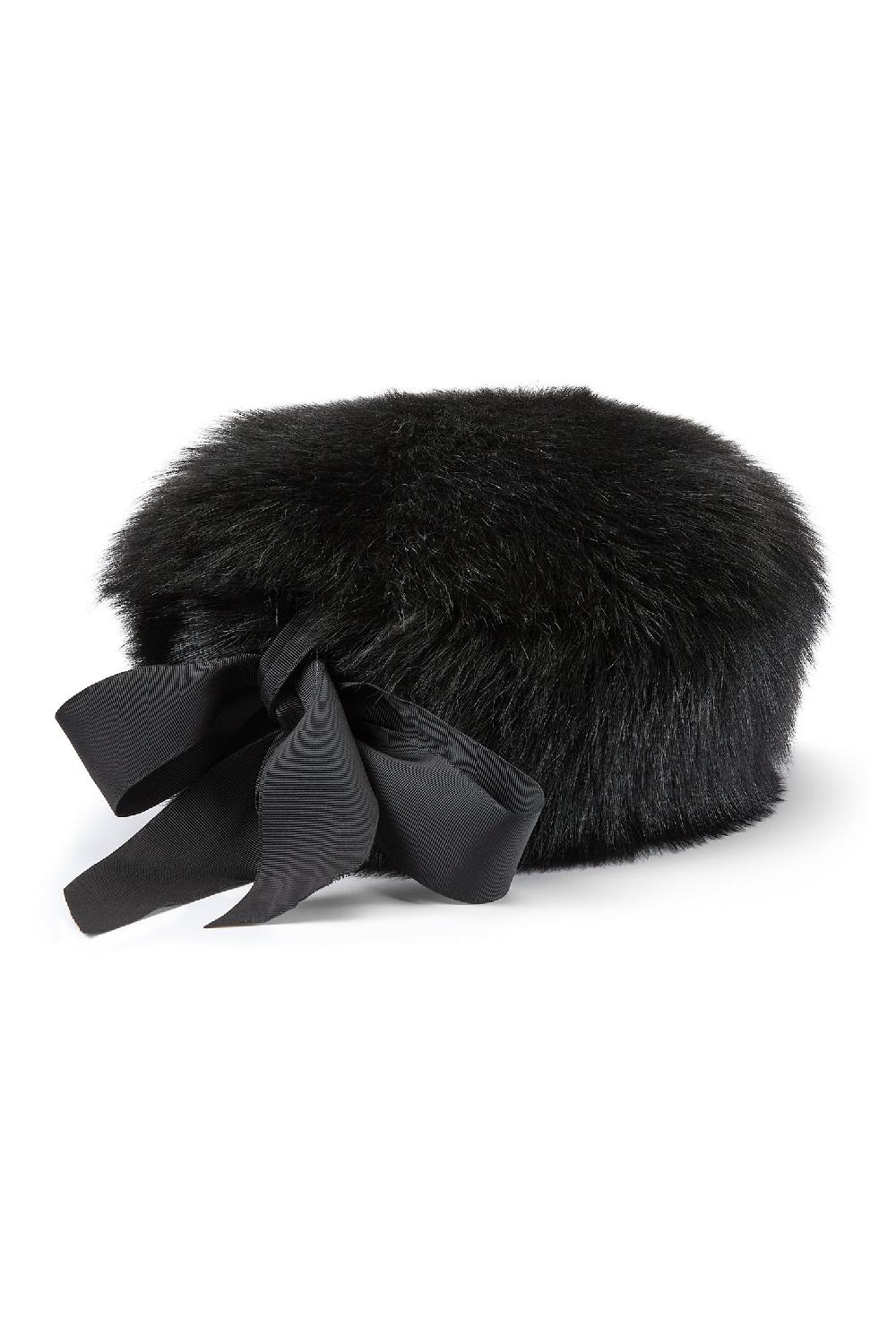 Lock & Co Hatters Portia Black Shearling Winter Hat