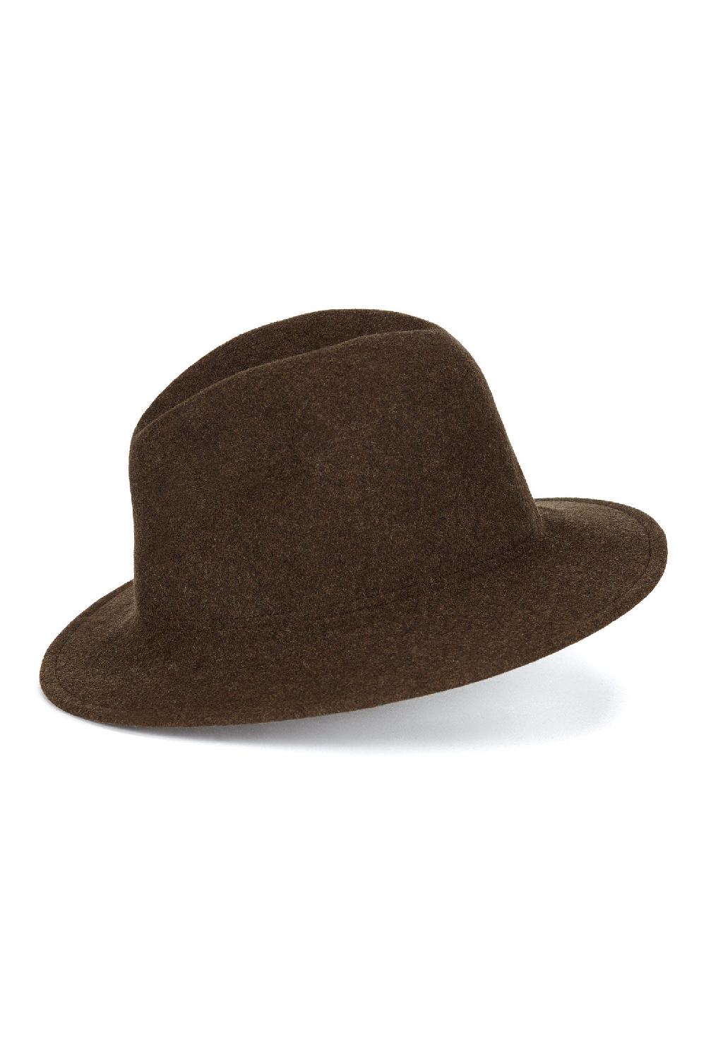 Lock & Co Hatters Rambler Brown Felt Rollable Trilby