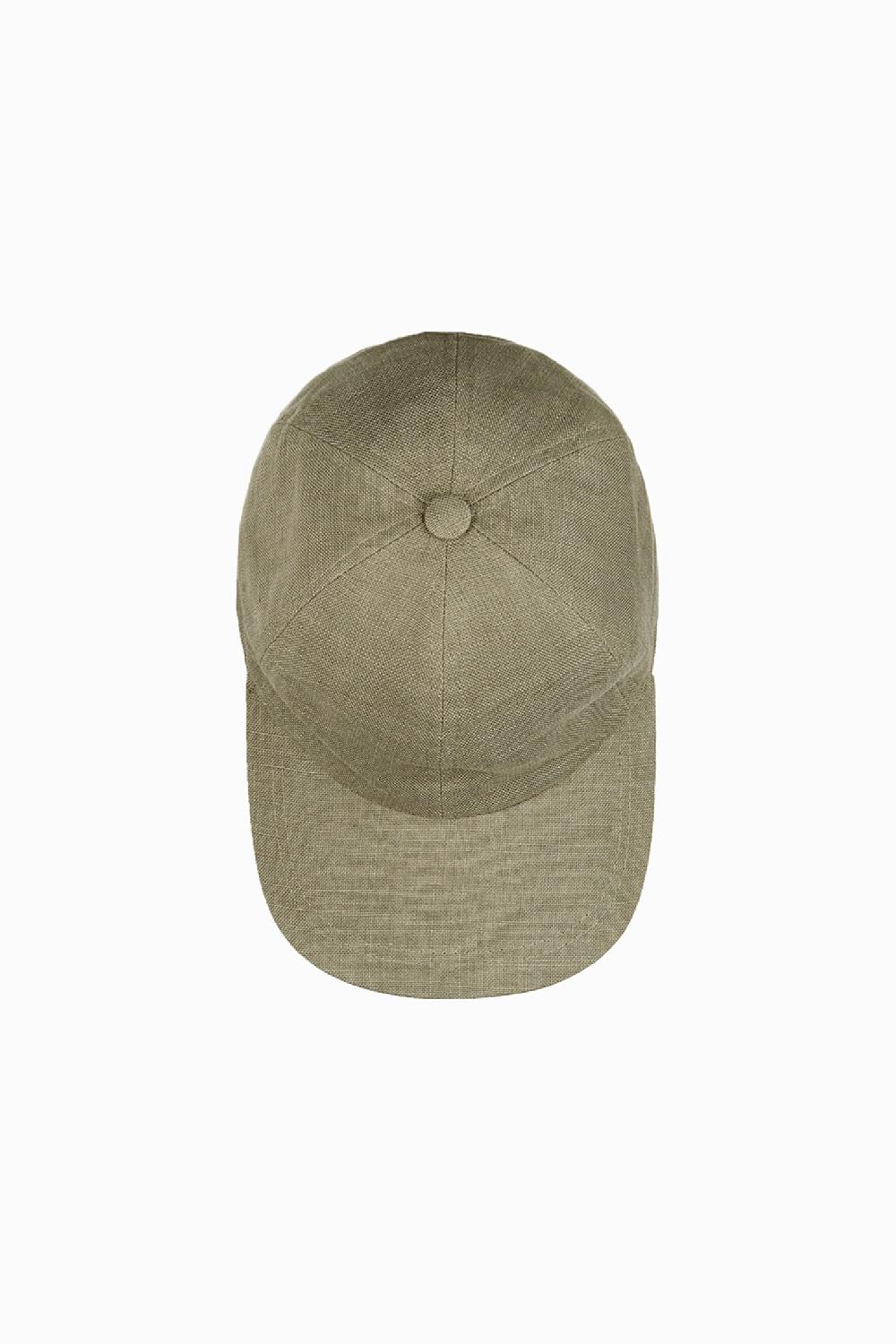 Lock & Co Hatters Rimini Linen Baseball Cap