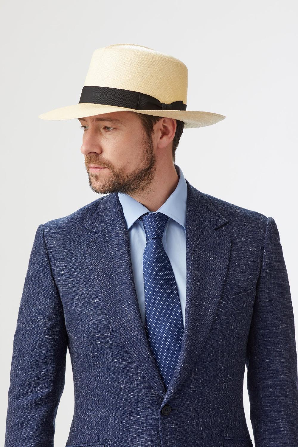 lock & co hatters Rollable Panama Toquilla Straw Hat