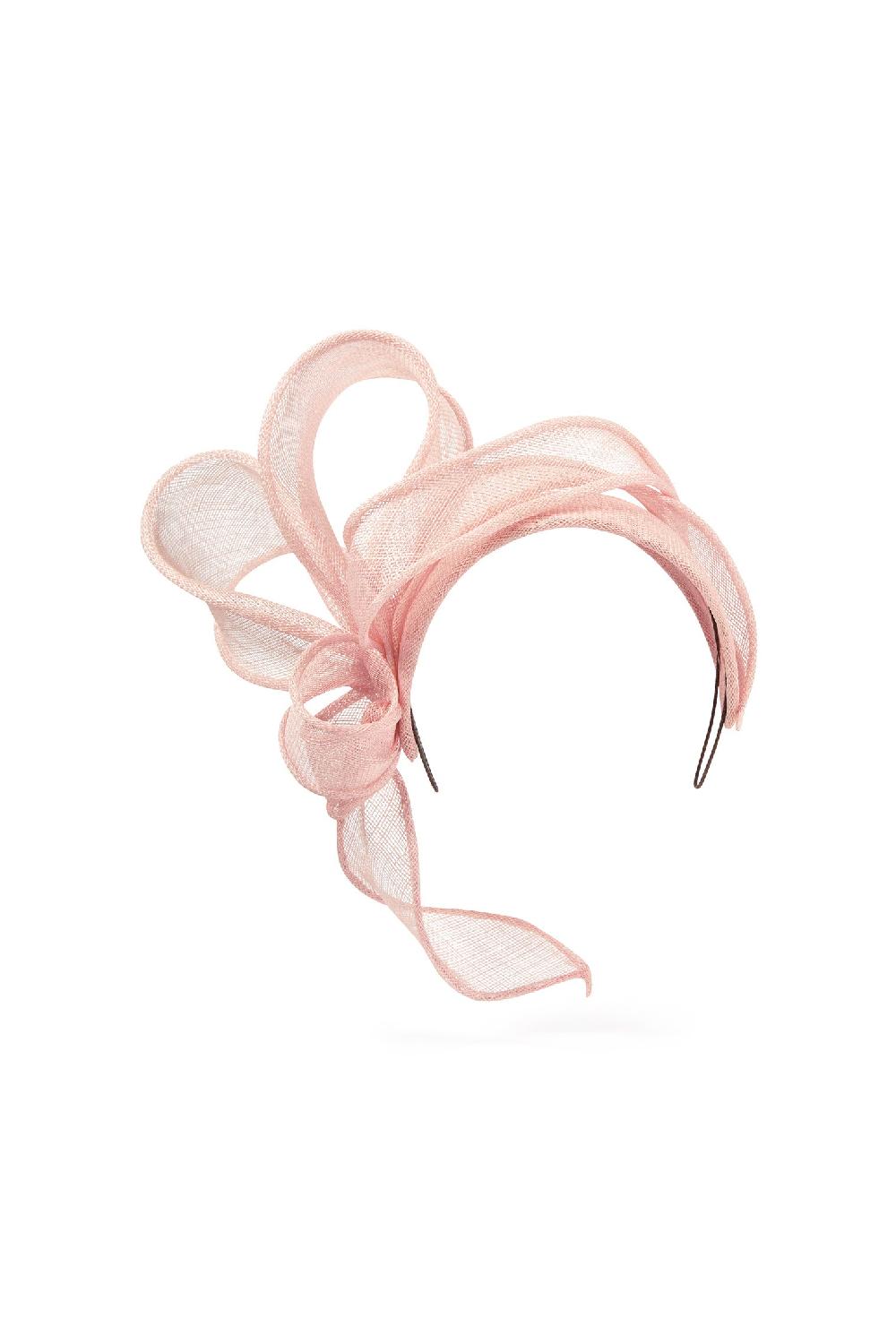 Lock & Co Hatters Rosemary Sinamay Pink Headband