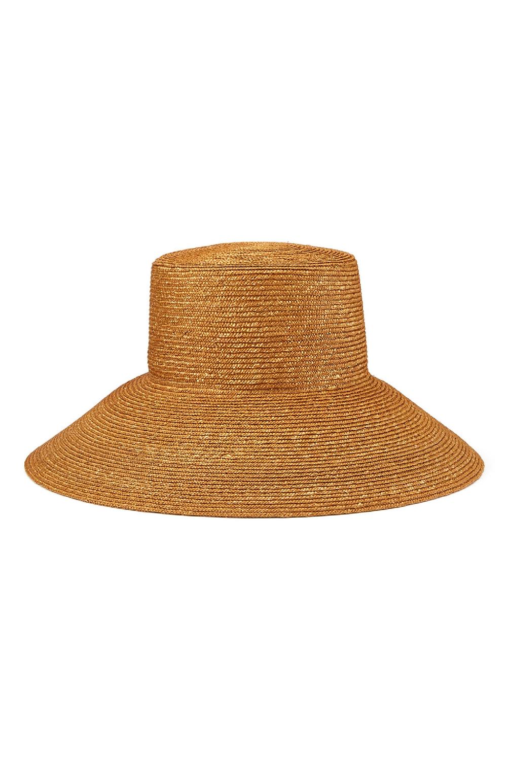 Lock & Co Hatters Sadie Gold Straw Braid Fedora