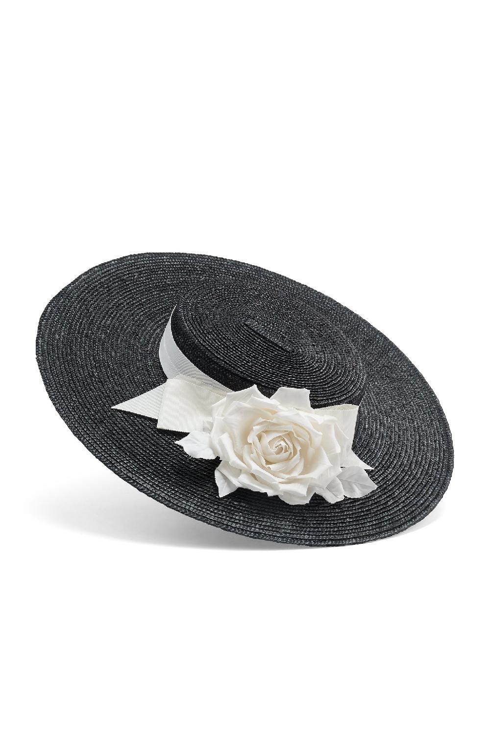 Lock & Co Hatters Scorpio Black Straw Boater