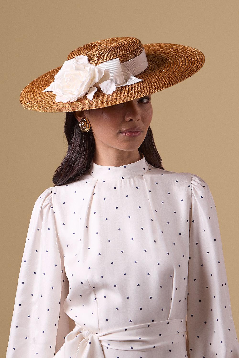 Lock & Co Hatters Scorpio Golden Straw Boater