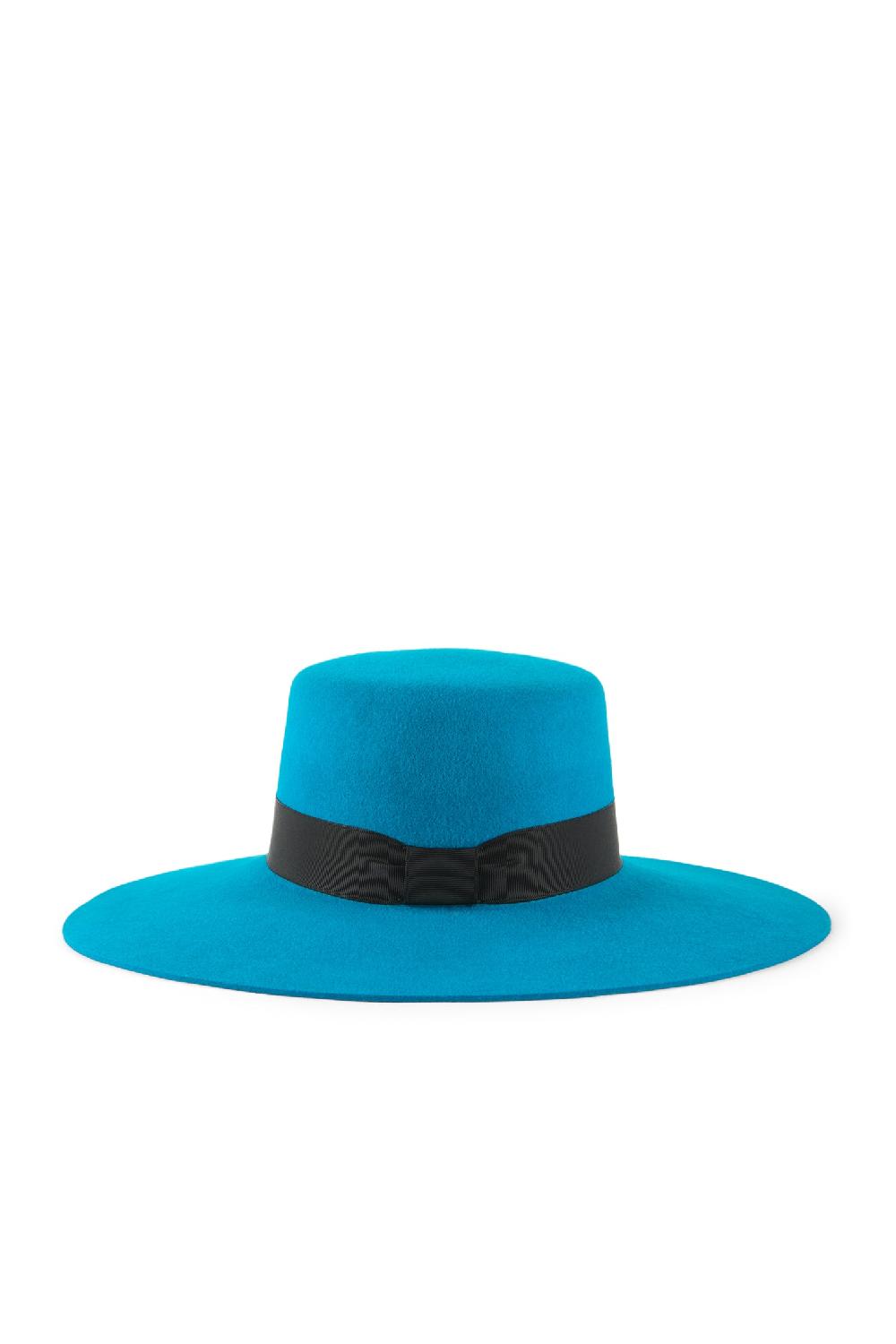 Lock & Co Hatters Serena Turquoise Boater Hat