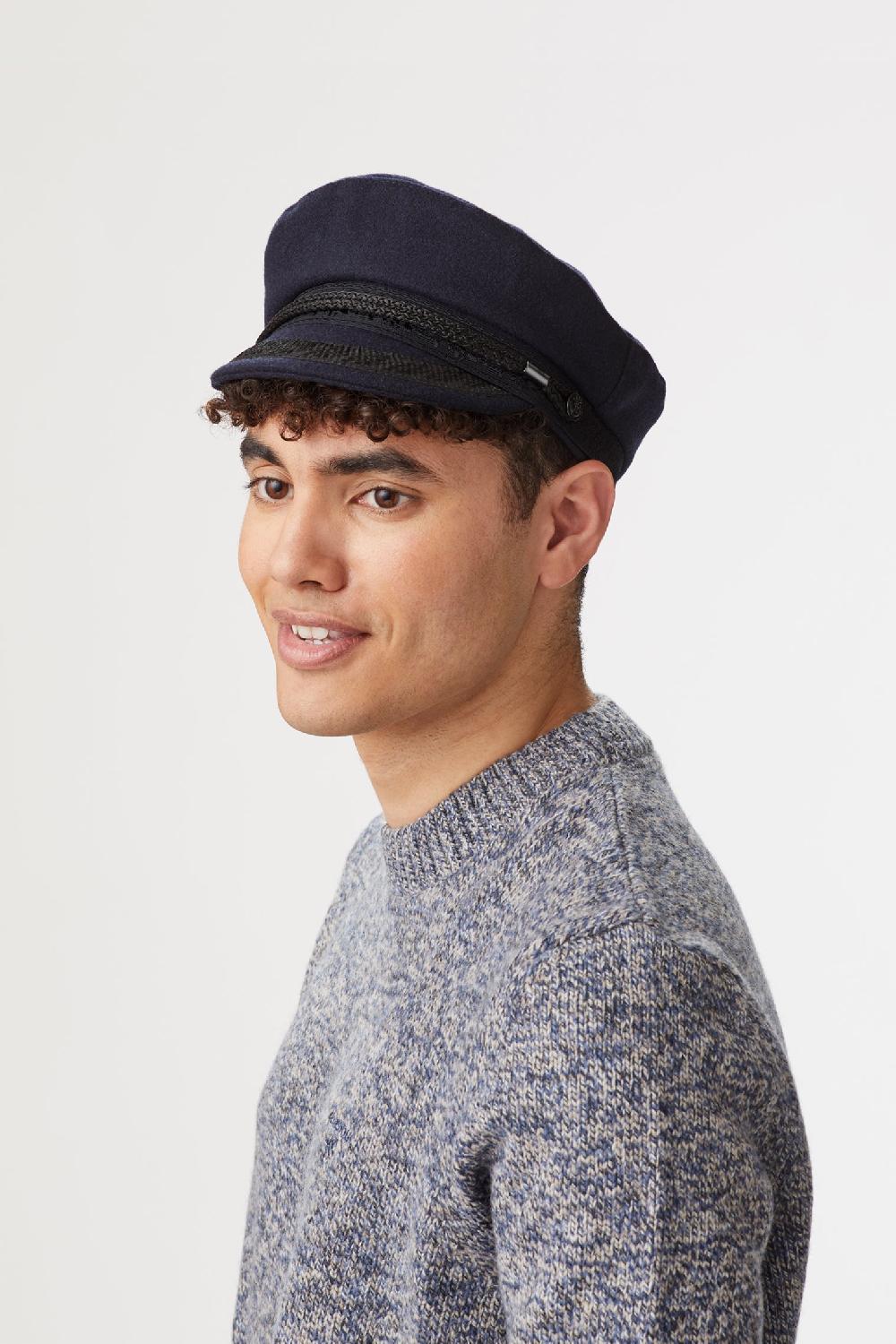 Lock & Co Hatters Skipper Unisex Wool Cap