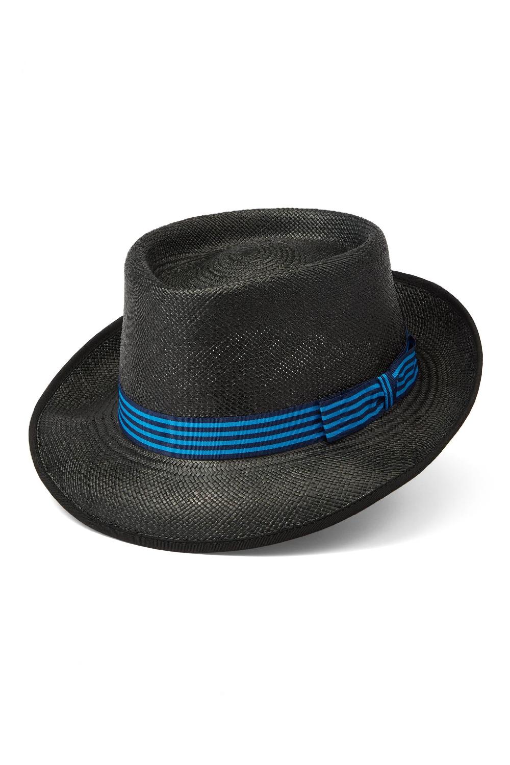 Lock & Co Hatters The Stoke Black Panama