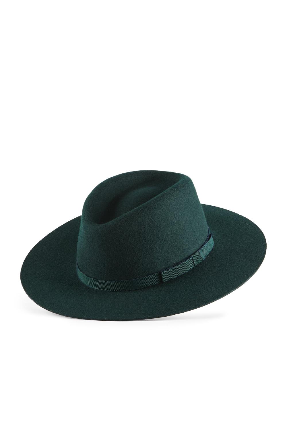 lock & Co Hatters Theo Green Felt Hat