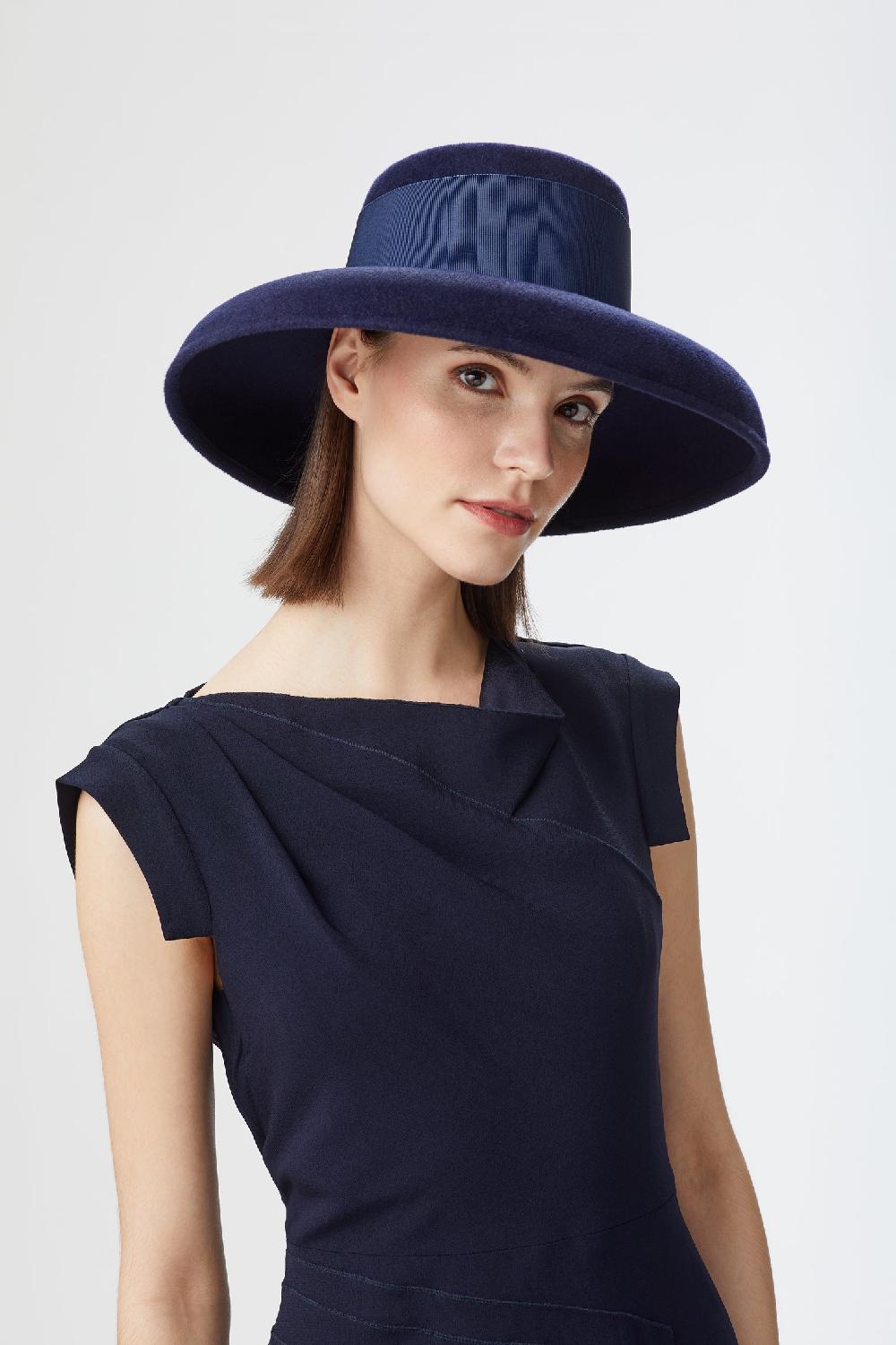 Lock & Co Hatters Tiffany Drop-Brim Felt Hat