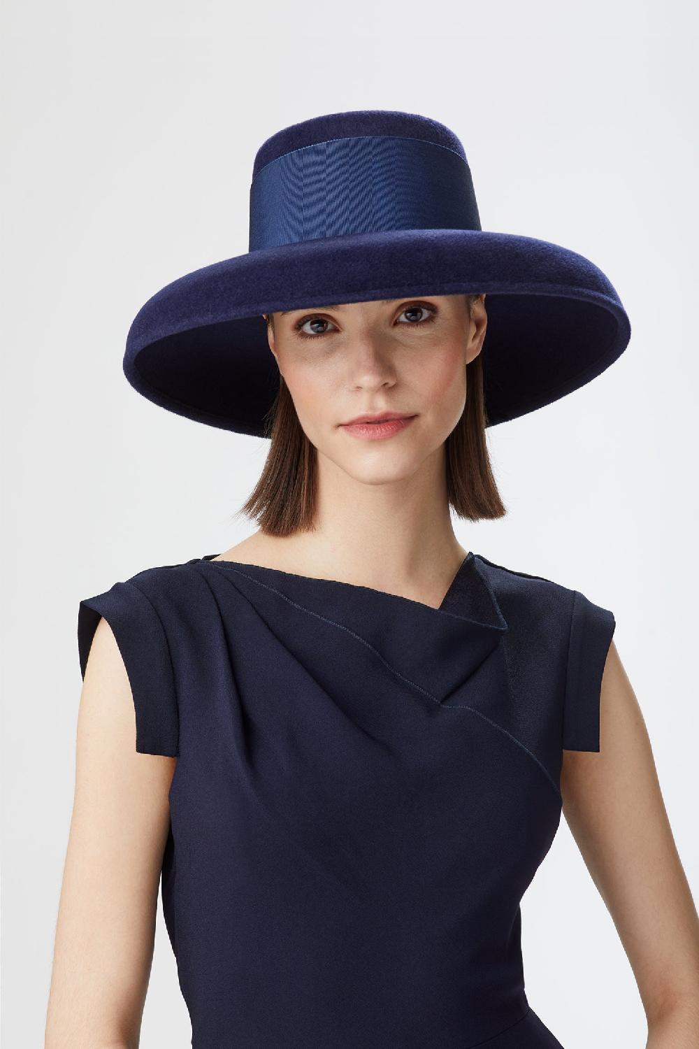 lock & co hatters Tiffany Drop-Brim Felt Hat