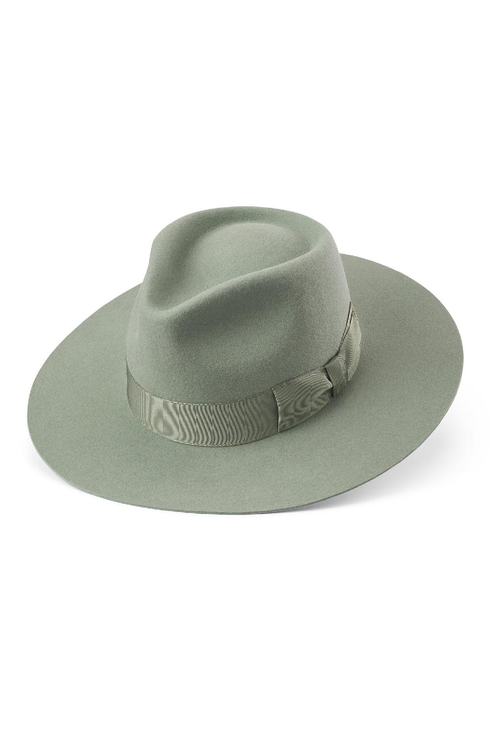 Lock & Co Hatters Toni Green Felt Fedora Hat