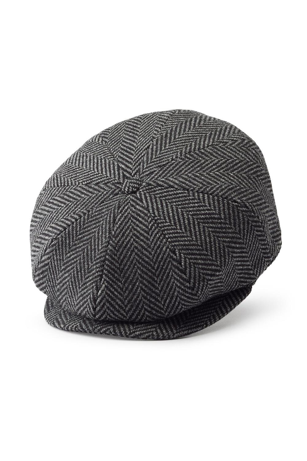 Lock & Co Hatters Tremelo Escorial Wool Bakerboy Cap