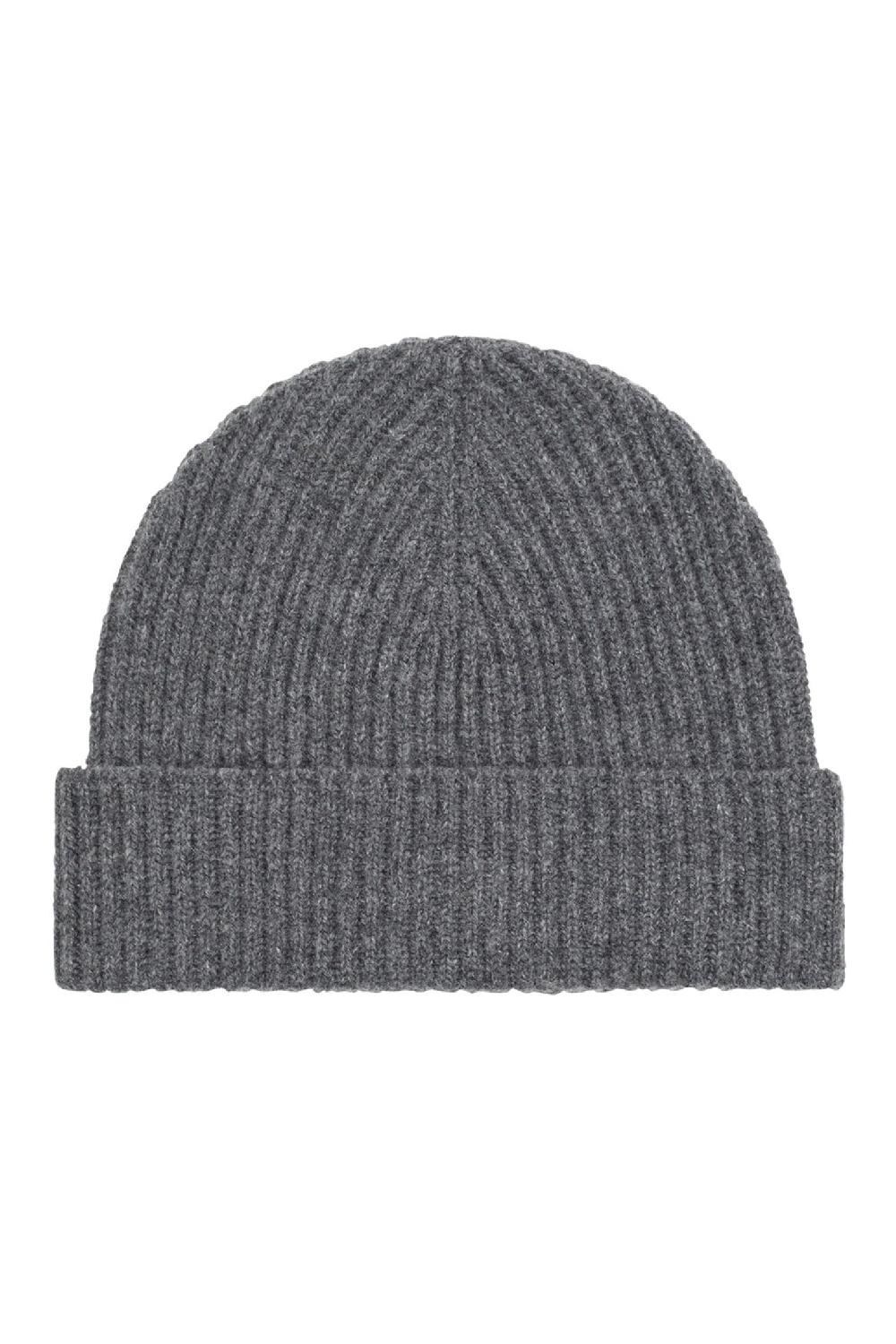 lock & co hatters Unisex Ski Beanie Grey Cashmere