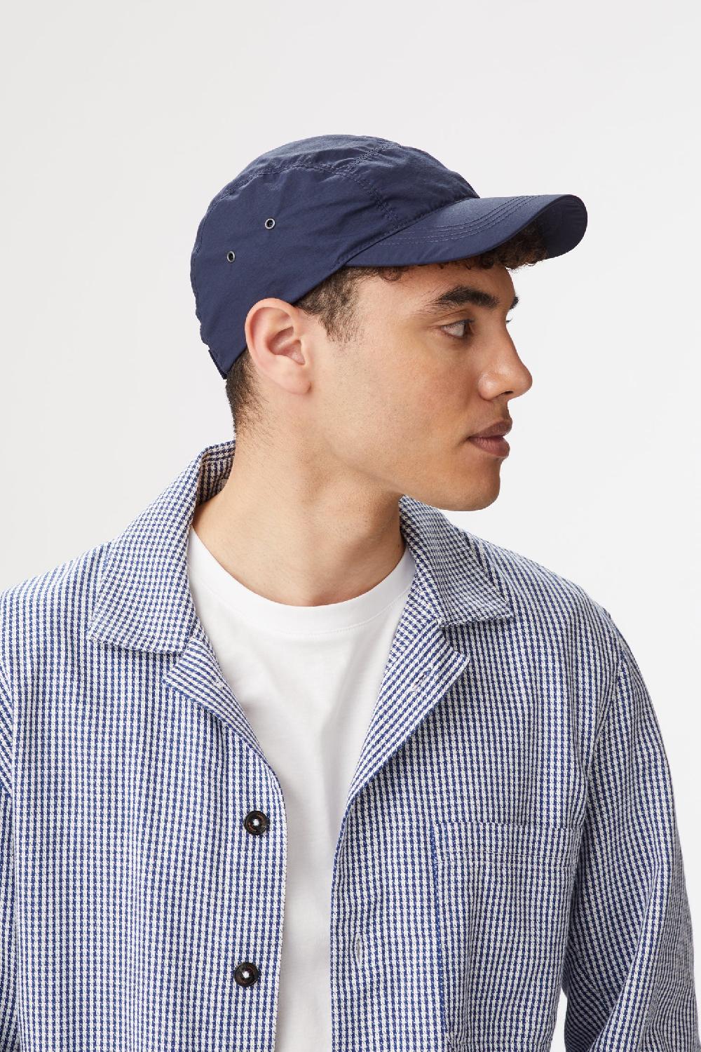 Lock & Co Hatters UPF40 Scout Navy Baseball Cap