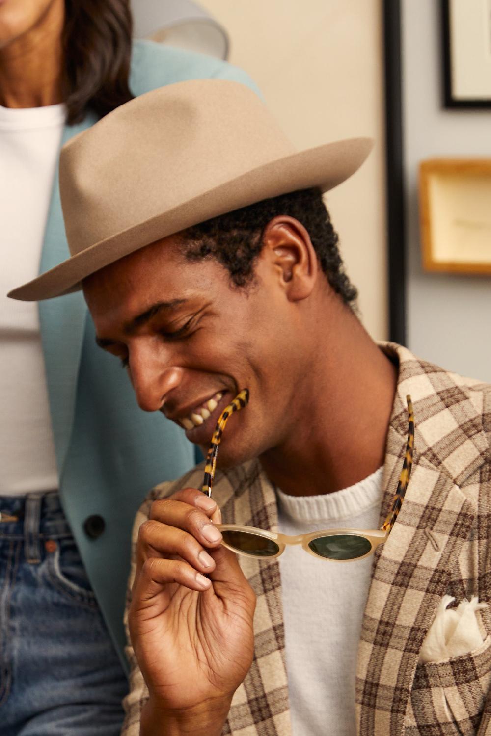 Lock & Co Hatters Vernon Beige Felt Trilby