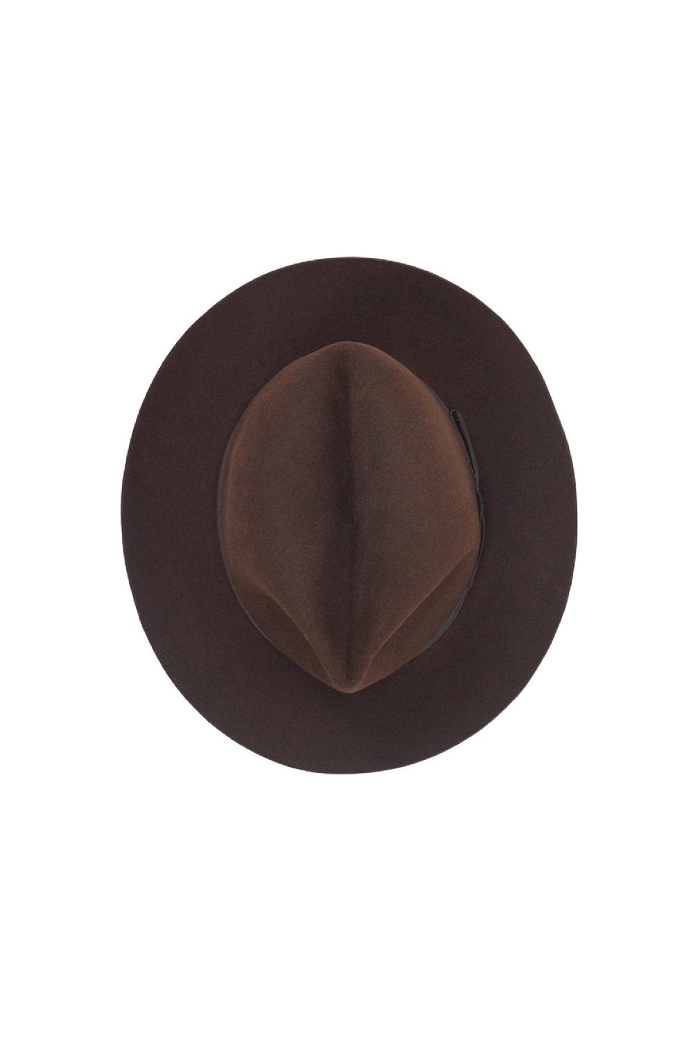 Lock & Co Hatters York Brown Felt Fedora
