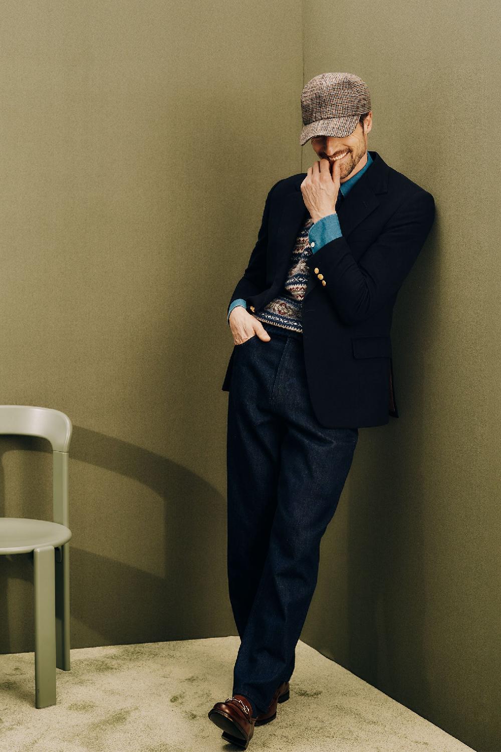 Lock & Co Hatters Zermatt Wool Tweed Baseball Cap