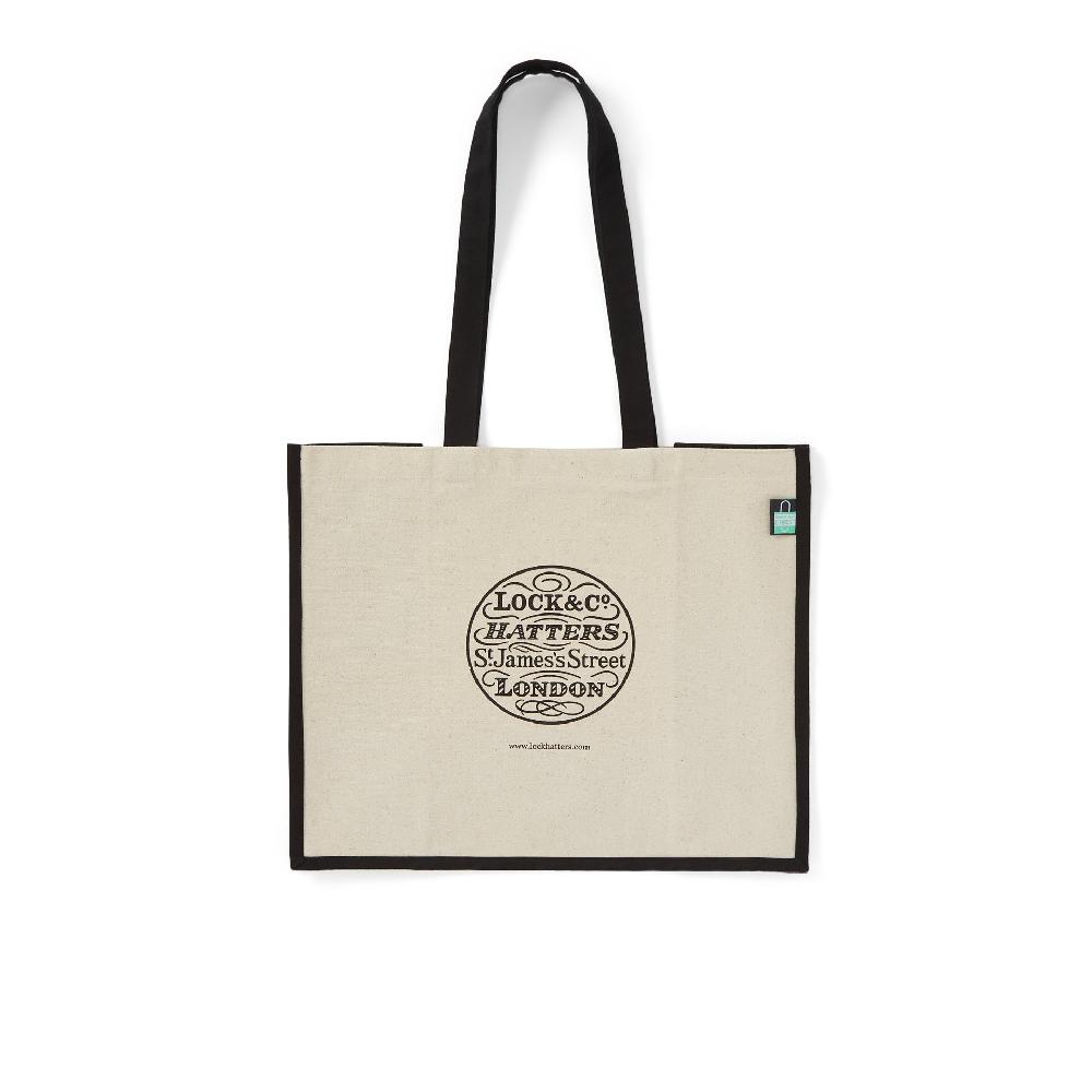 lock & co hatters Medium Canvas Bag With Lock & Co. Logo