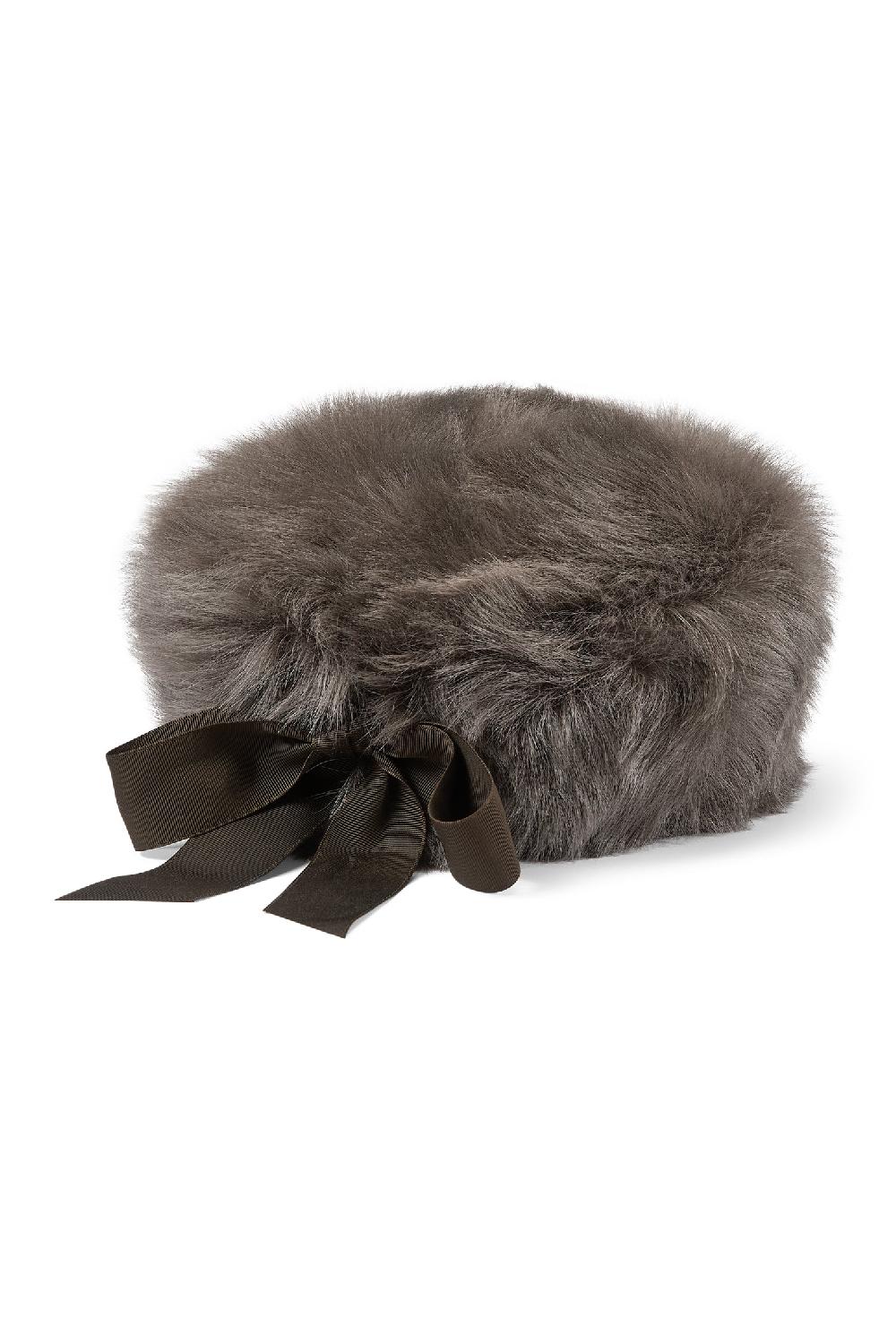 Lock & Co Hatters Portia Silver-Green Shearling Winter Hat