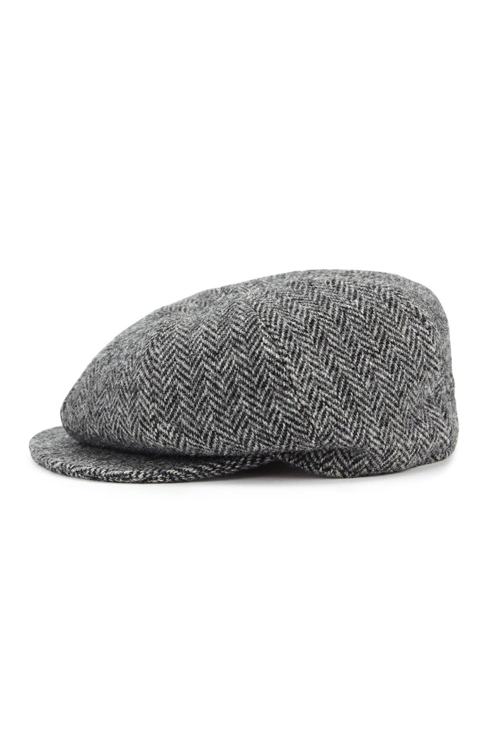 Lock & Co Hatters Sandwich Bakerboy Cap In A Pure Wool