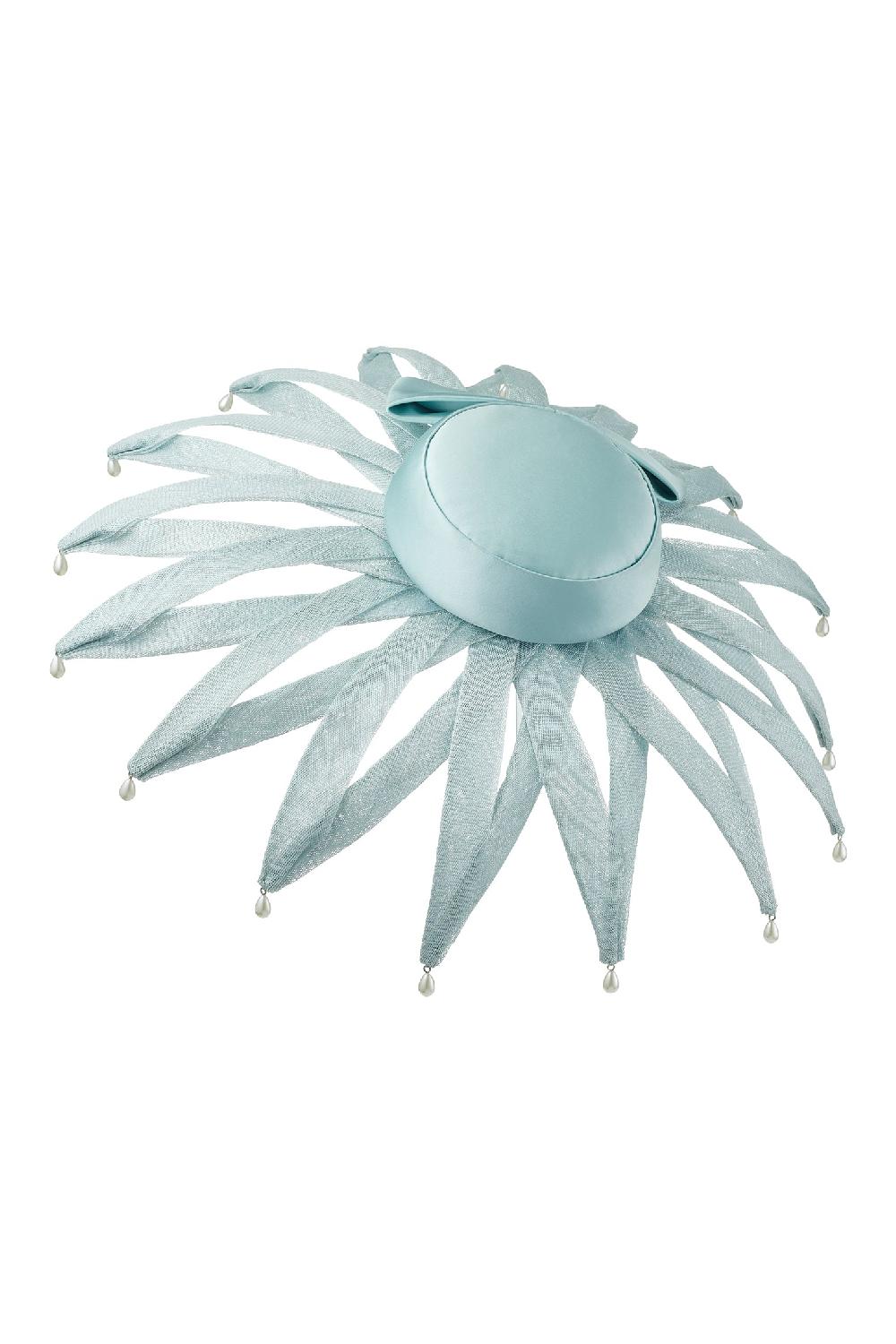 Lock & Co Hatters Sencha Duck Egg Satin Wide Brim Hat