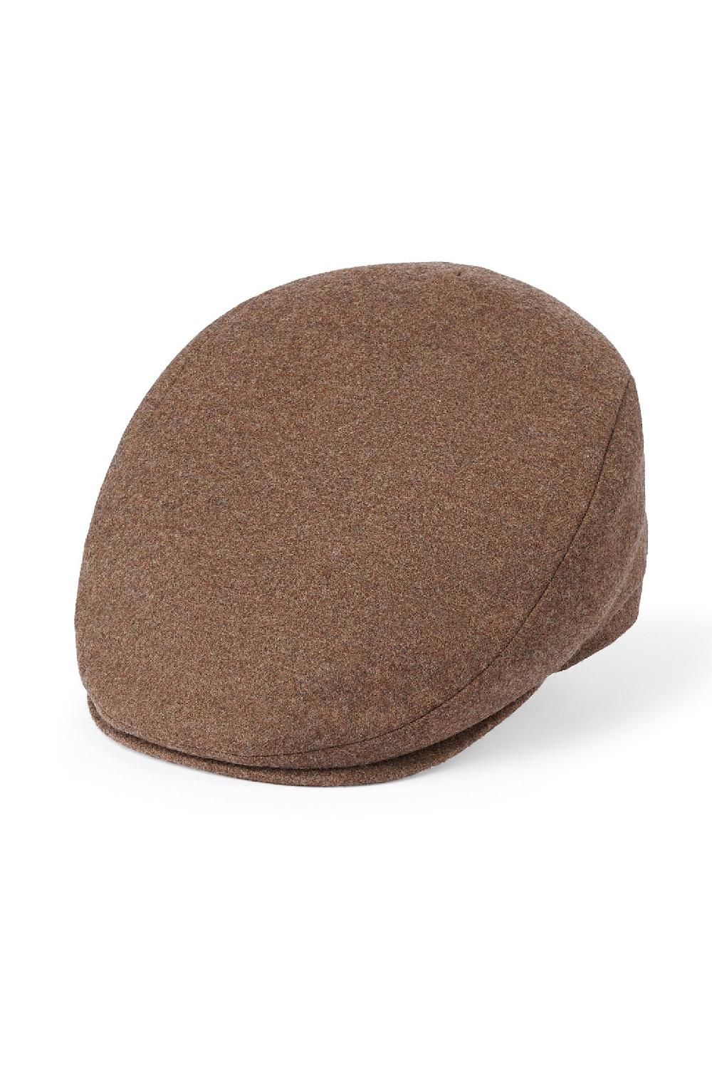 Lock & Co Hatters The Auric Anniversary Edition Wool Flat Cap