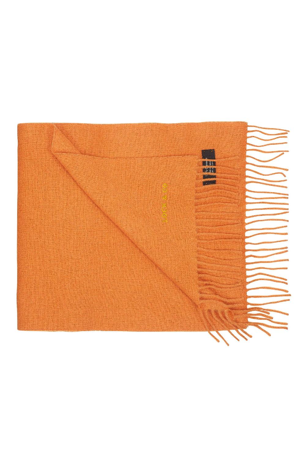 lock & co hatters Unisex Cashmere Scarf With a Soft Fringed Edging