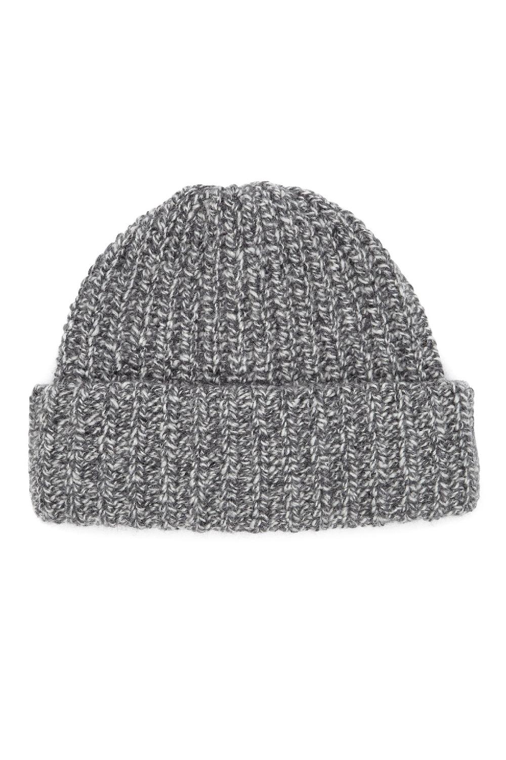 lock & co hatters Unisex Lock x Joe Watchman Beanie In Grey Cashmere