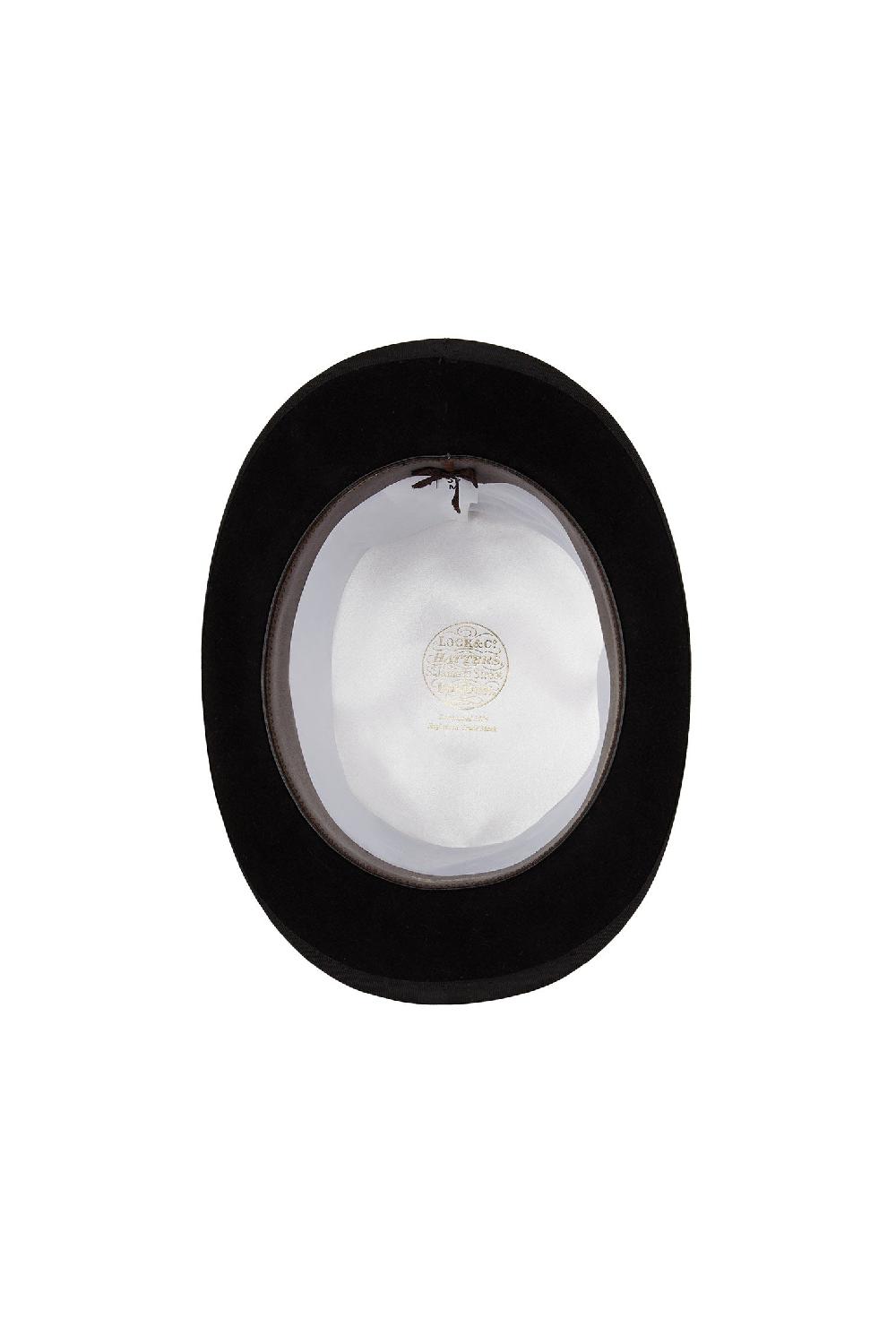 Lock & Co Hatters Westminster Black High Crown Felt Top Hat