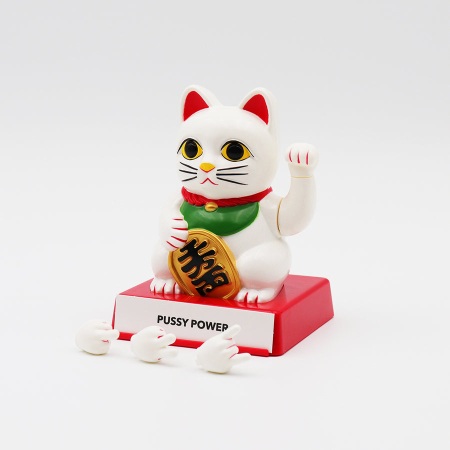 locomocean Cattitude - Lucky Cat with Interchangeable Hands