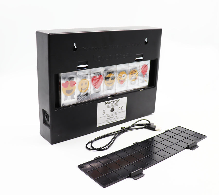 Locomocean A4 Black Lightbox