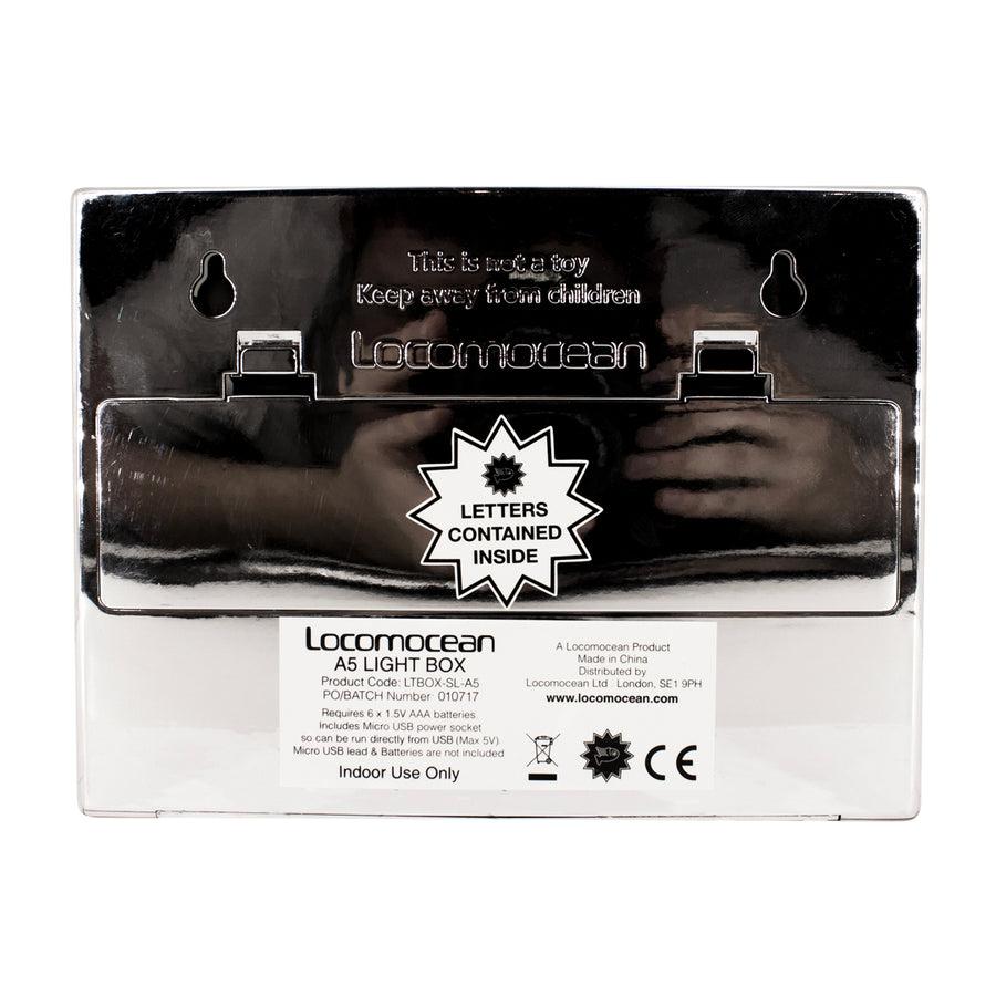 Locomocean A5 Silver Lightbox