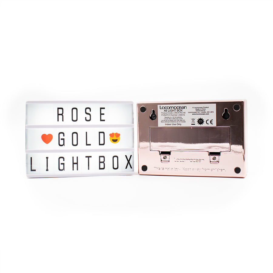 Locomocean A6 Magnetic Lightbox - Rose Gold