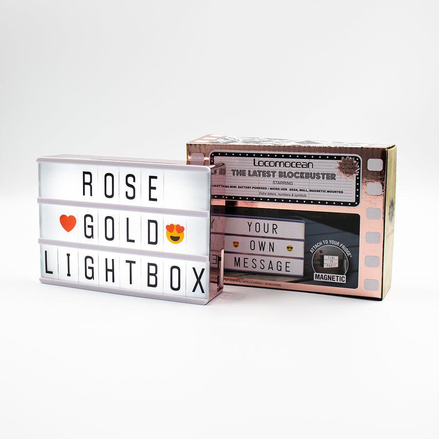 Locomocean A6 Magnetic Lightbox - Rose Gold