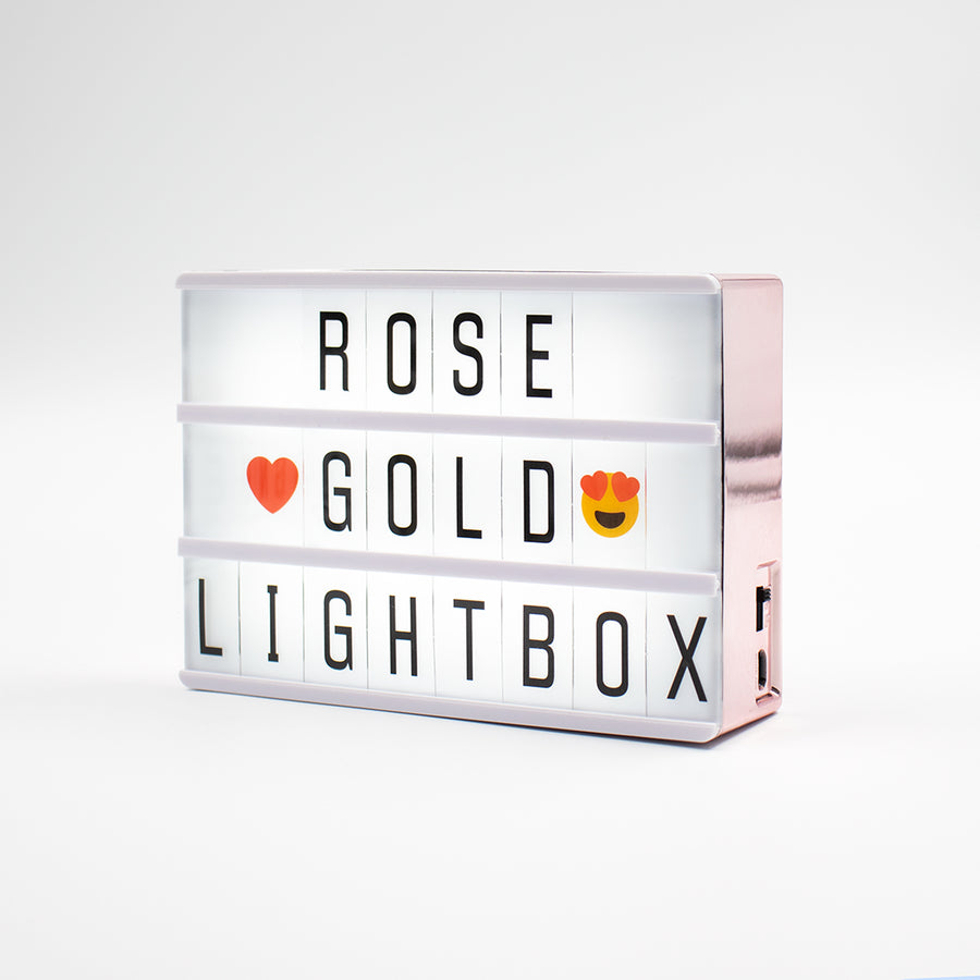 locomocean A6 Magnetic Lightbox - Rose Gold